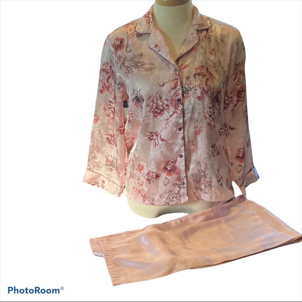 Jones New York Vintage Satin Pyjamas, Large